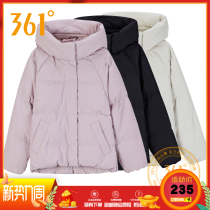 361-degree womens clothing Lianhood new autumn and winter Korean version loose and warm short and down clothes 361 bread clothes down jacket