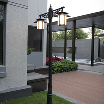 Chinese outdoor waterproof garden lamp garden villa community landscape outdoor park home 3 m high pole LED street lamp