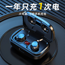 Li Jiazaki Recommended) Bluetooth Headphone True Wireless 2021 New In-ear Tws Noise Reduction High-end High Sound Quality Typec Charging Extra-long Endurance sportswomen apply Apple Huawei