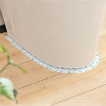 Toilet Cartoon Toilet Sticker home adhesive waterproof anti-fouling adhesive tape toilet edge Decorative Beauty Sewn Stick