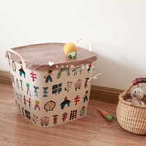 INS Japanese designer childrens toys Miscellaneous clothes doll home storage basket dirty clothes basket car finishing box