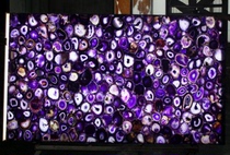 Pervious to light stone artificial agate stone pervious to light board imitation agate board manufacturer customization