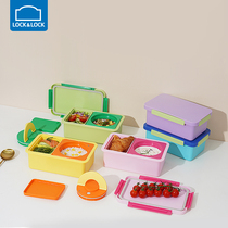 Happy buckle delicious lunch box light food fat-reducing meal lunch box office worker portable fruit box with lunch box female