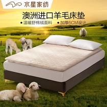 Mercury home textile Australian wool mattress cushion non-slip Thick bed mattress student dormitory sleeping mat tatami bedding