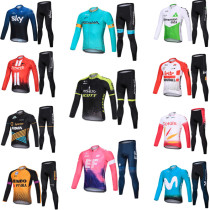 New Tour de France Team riding for spring and autumn Winter Long sleeves Gardown men and women Suit Mountain Road Bike Ride