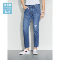 Lee mall with the same paragraph 22 spring and summer new fine jade overdraft cool 723 light blue male jeans LMB1007236US-461