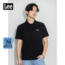 Lee Mall The Same Section 22 Spring Summer New Pint Comfort Polo Jersey Multicolored Male Turtlenecks Short Sleeve T-shirt LMT0016044CJ