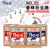 Little bee Poker American Original 92 bee Bees Poker Solitaire Wide Texas Holdem special card