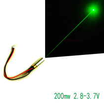 Green laser point 200mW2 8V-3 7v head power stage lamp dot positioning factory direct sales