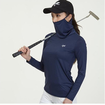 Special 2019 early autumn Korean golf suit womens ear sunscreen long-sleeved T-shirt golf top