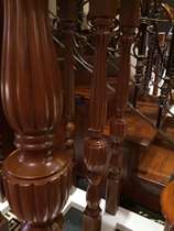 West bright stairs whole house custom custom railing Chongqing Nanping Mall online and offline with different design effects