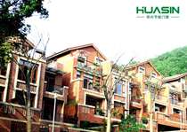 Huaxing wood industry integrated balcony soundproof casement window door broken bridge aluminum door and window screen window villa aluminum alloy customization