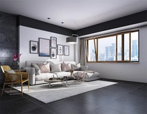Xinhaoxuan Jianmei Fengaluminum Broken Bridge Aluminum Alloy Doors and Windows Push-pull Floor Flat Open Sound Insulation Window Sunlight Room Customization