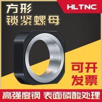 Ball screw screw Square fine tooth locking anti-loose top wire and cap nut nut RN12RN15RN20M25