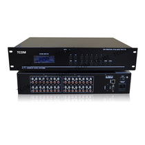 av audio and video matrix 8 in 8 out 4 8 16 24 32 conference matrix send BNC to AV Connector remote control app