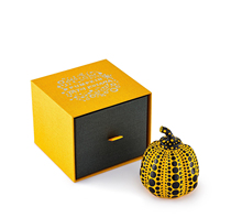 Tide play collection] Yayoi Kusa Pumpkin (yellow) painted polymeric resin with original packaging