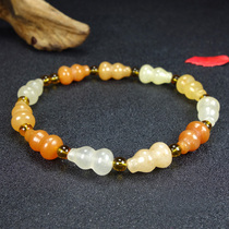 A Golden Silk Jade Dorpao Bracelet bracelet SJ64 random shipping