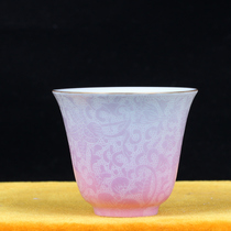 1970-1972 Jingdezhen Jianguo Porcelain Factory hand-painted flower Cup F121