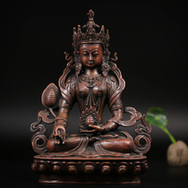A high of about 30cm dense bronze like a white degree mother bronze statue.