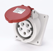 Guoman MNIEKNES German standard waterproof industrial concealed inclined socket 5 core 32A IP44 MN3541