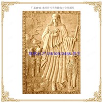 Deming art sandstone sandstone relief sandstone sculpture relief mural artificial sandstone TV background wall F007