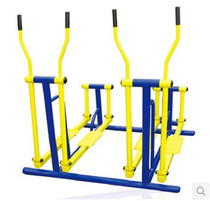 Outdoor outdoor fitness equipment Single double flat treadmill combination Park square community exercise facilities can be customized