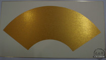 Japanese Cardboard Gold diving cardboard Outer white fan Gold Card 50*27cm