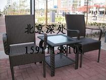 Office furniture cane three-piece rattan chairs hotel table and chair chairs complete sets of tables and chairs dining tables and chairs