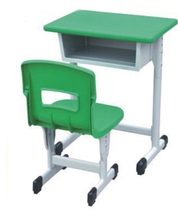 Lifting plastic steel childrens desks and chairs childrens desks and chairs set Kindergarten Training Desk factory direct sale Special
