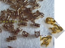 SMA-KE SMA female head is being directly plugged in 180-degree welded plate maternal head outer screw inner hole WIFI solder plate joint