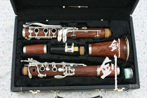 : 60 Years of reputation Shanghai wind instrument factory Bailing mahogany clarinet M4002-17