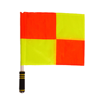  Olipa Olympic Federation football referee patrol flag Indoor and outdoor football sports competition hand flag Signal starting flag
