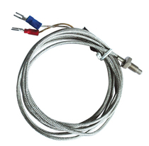 Yao Yi brand M6 M8 screw thermocouple resistance PT100 thermal resistance K type E Type J type temperature sensor