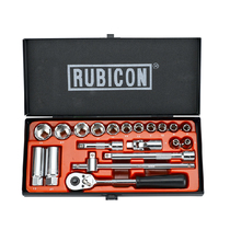 Original Japanese RUBICON Robin Hood RSS-020 20 PCs 3 8 Multifunctional Auto Repair Ratchet Sleeve Wrench