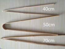 Bamboo clip food clip barbecue bamboo clip pancake clip Big extended bamboo clip trash clip