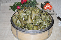 Hotel dim sum dishes mini zongzi 100 a pack of about 800g a pack of fresh white glutinous rice