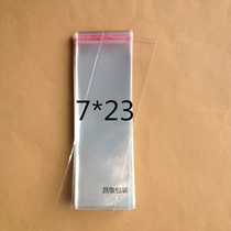 OPP transparent bag self-adhesive bag small plastic bag jewelry bag 7*23 5 silk 3 6 yuan 200