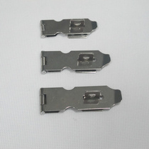 5#不锈钢搭扣 luggage buckle padlock hitch padlock lock sheet with upper padlock buckle 71mm