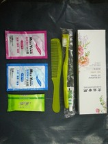 Hotel Inn Rooms disposable suite 6 in 1 toothbrush toothbrush comb