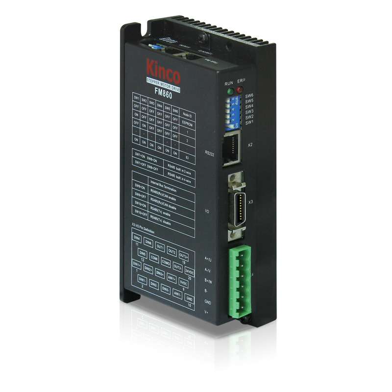 Kinco Step FM860-LA-000 485 bus control step drives are guaranteed for 18 months