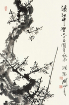 Art micro-spray Guan Shan Yue Baimei 30x45cm