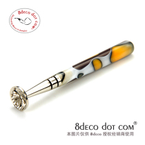 8deco 2015 new small torpedo series hollow pipe cut off pipe pipe pressure bar acrylic