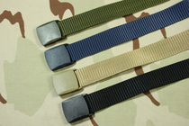 No. 7 Material speed buckle belt military fans use tactical fast-reverse belt 3 8CM wide average adult children can