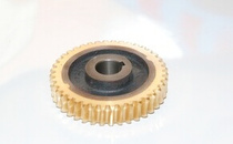 WD series worm gear 1 5-mode-2 5-mode turbine copper worm gear iron core copper package custom worm gear and worm