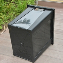 Rectangular plastic barrel waking flower bucket flower flower arrangement bucket French style flower bucket large toughness good pressure resistance thick