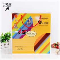 Paper bag cowhide portable advertising paper bag custom clothing handbag custom gift bag printing from 500