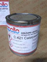 British APOLLO APOLLO screen printing ink glass metal nylon ink C421 blue contains 13% tax