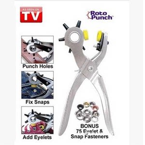 Spot TV Products Spot batch roto punch multi-function puncher belt puncher
