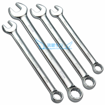 Car battery positive and negative pole disassembly wrench 8 10 No. 12 No. 13 repair tool opening plum blossom dual-purpose wrench