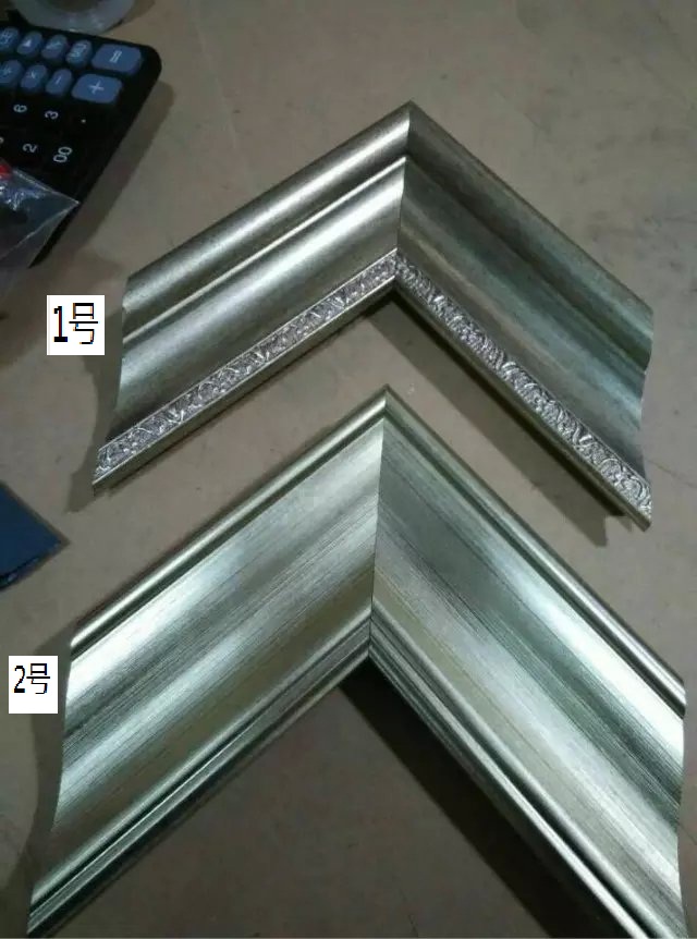 Border photo frame frame decorative line PS polymer photo frame high card slot can wrap the plank